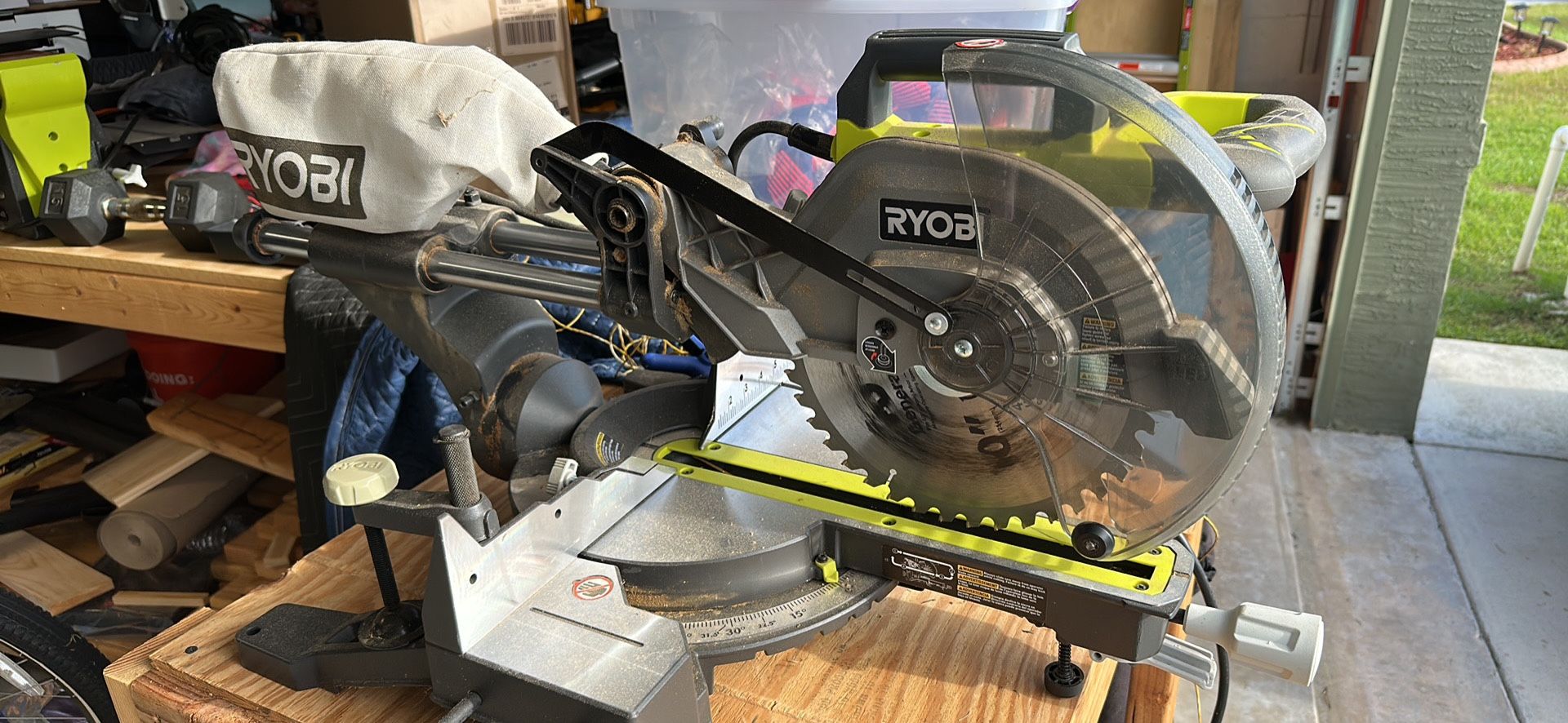 Ryobi 10” Sliding Compound Miter Saw