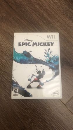 Epic Mickey Wii game