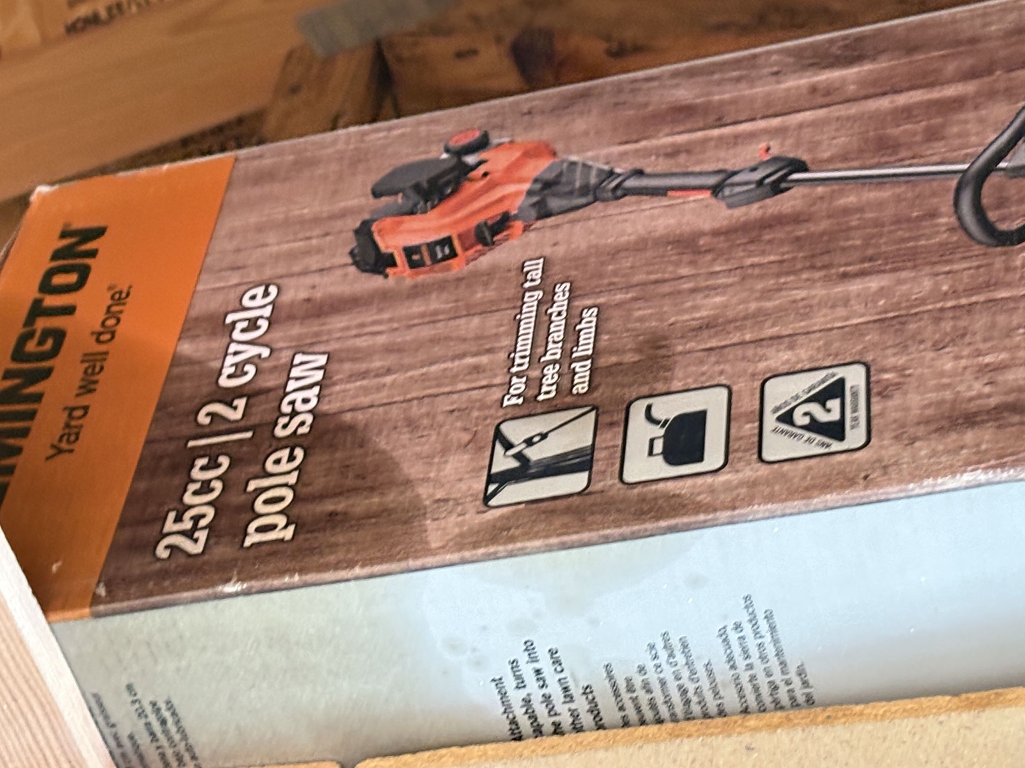 25 Cc 2 Cycle Pole Saw