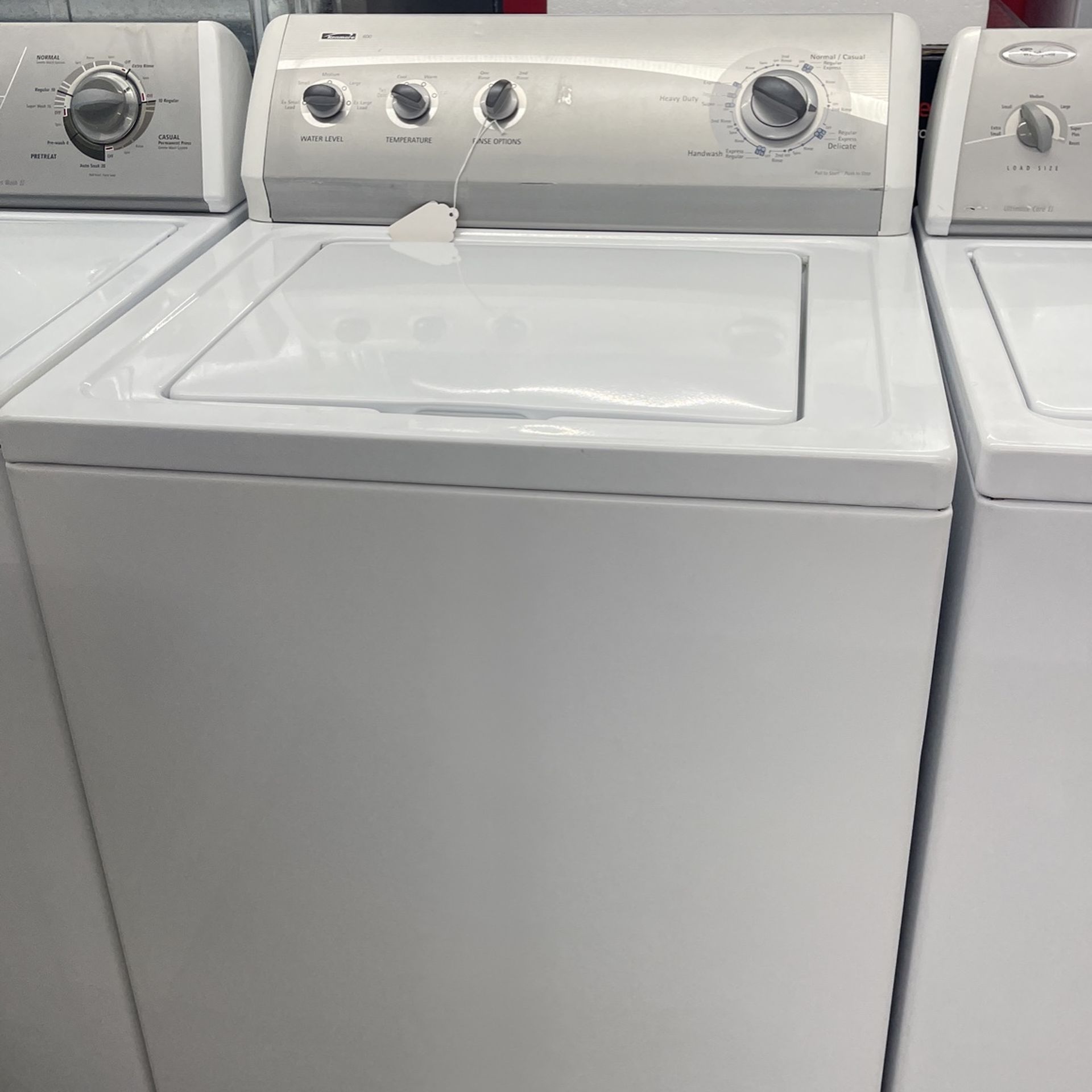 Kenmore Washer. 1 Year Warranty