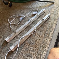 (2) 40w LED grow lights