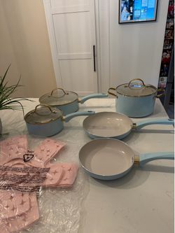 Paris Hilton ceramic Pan Set 10 pcs
