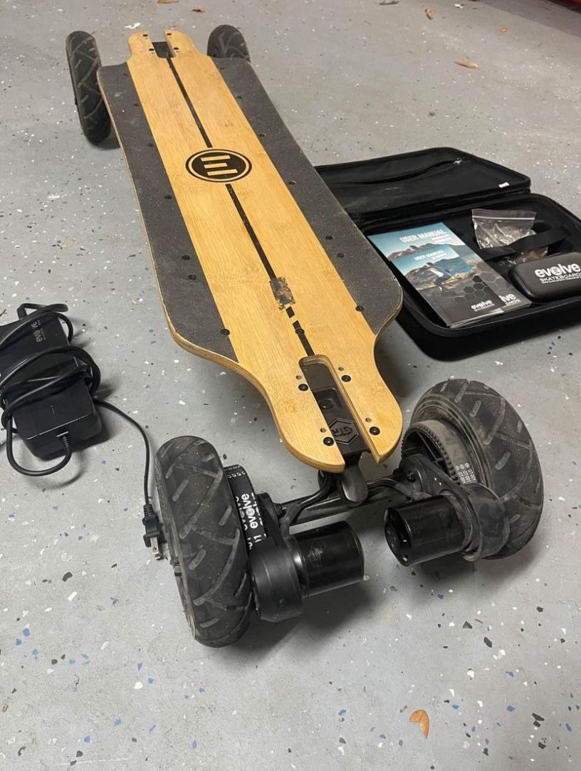 Evolve GTR Bamboo Terrain Electric-Skateboard