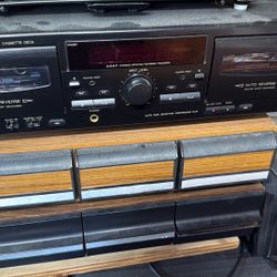 Cassette Double Deck Player 