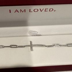 Diamond Cross Bracelet By Helzberg 