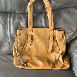 Really nice La Voctoire , Caramel Hobo leather Purse Shoulder Bag. 