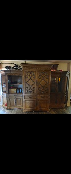 Living room TV and storage