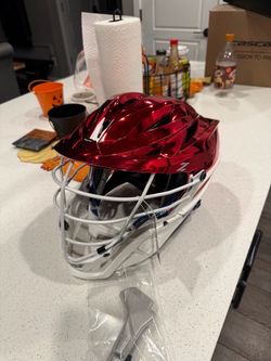 New Cascade Z lacrosse helmet