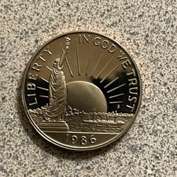 1986 S Commemorative Half Dollar Coin😎