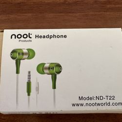 Noot Earphones ND-T22(new)