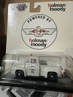 M2 Machines Holman Moody Series 1956 Ford F-100 Truck White Pickup NEW