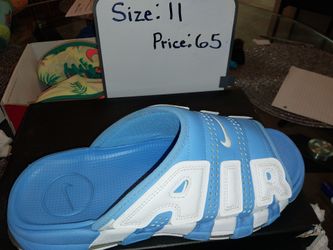 Nike Air More Uptempo Slides