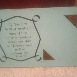 Wooden Picture Frame Lt. Blue 