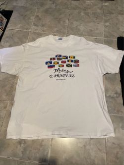 Vintage 1999 Miami Soca Fest Carnival Caribbean Grovy Music T-Shirt SZ XXXL
