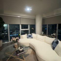Curve Sectional Sofa Couch
