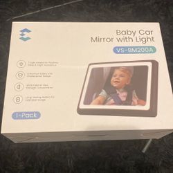 Baby Car Mirror Light Light