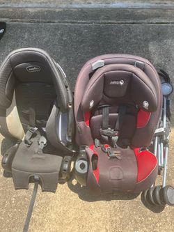 2 Child car seat and stroller