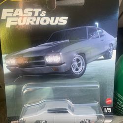 Hot Wheels Fast & Furious 1970 SS Chevelle Die Cast