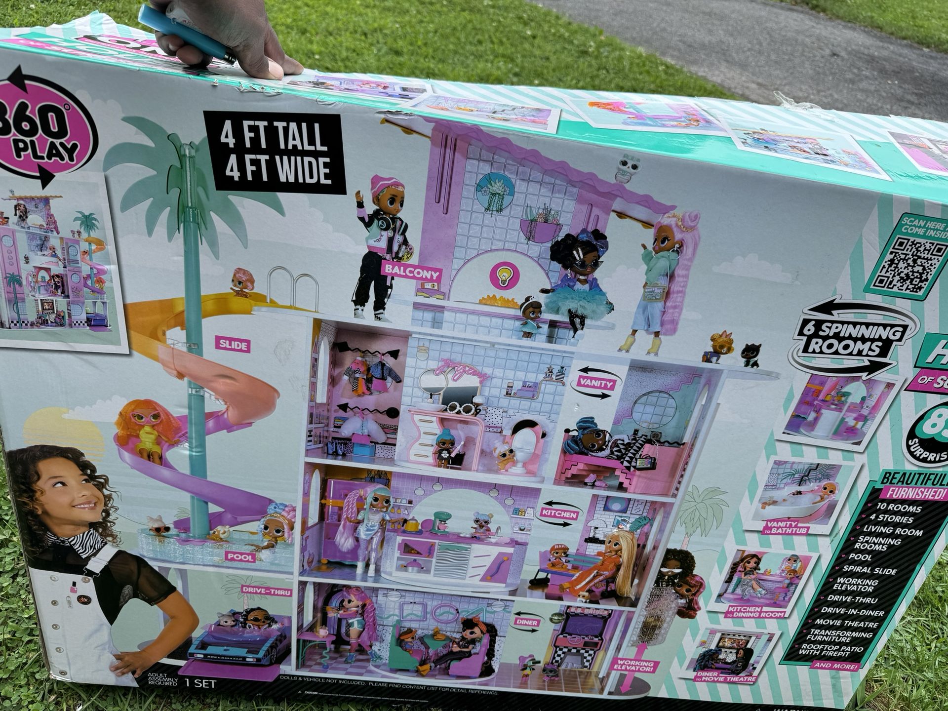 LOL Surprise OMG HOUSE OF SURPRISES $250 BRAND NEW OBO