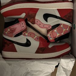Brand New Jordan 1 High OG Retro Spider-Man 