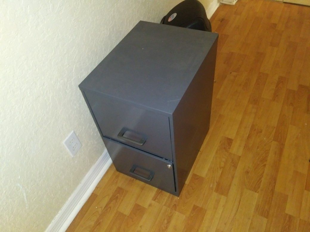 Small filing cabinet