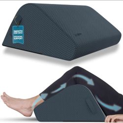 Leg Wedge Pillow, Back Support & Post-Surgery Elevation, Large
High-density foam, 11 inch, Grey. Fits 6'0"–6'5", inseam 30"–33".