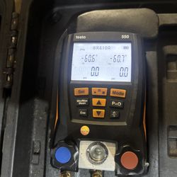 Testo 550 Refrigerant Gauges HVAC