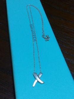 Tiffany and Co. Kiss Necklace