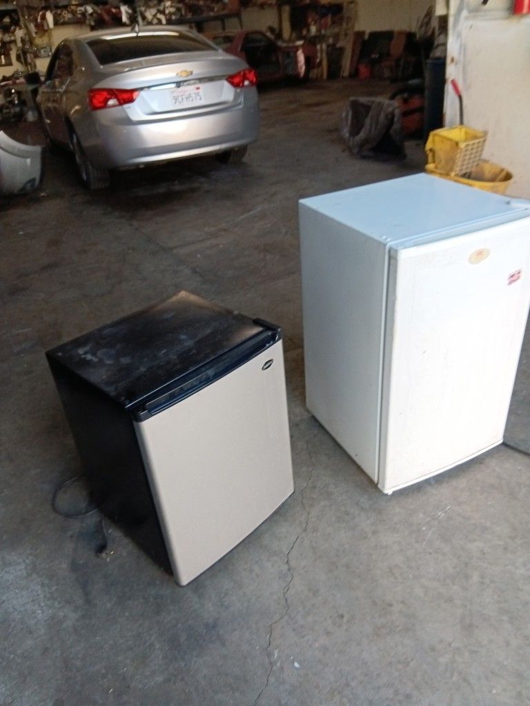 small fridge