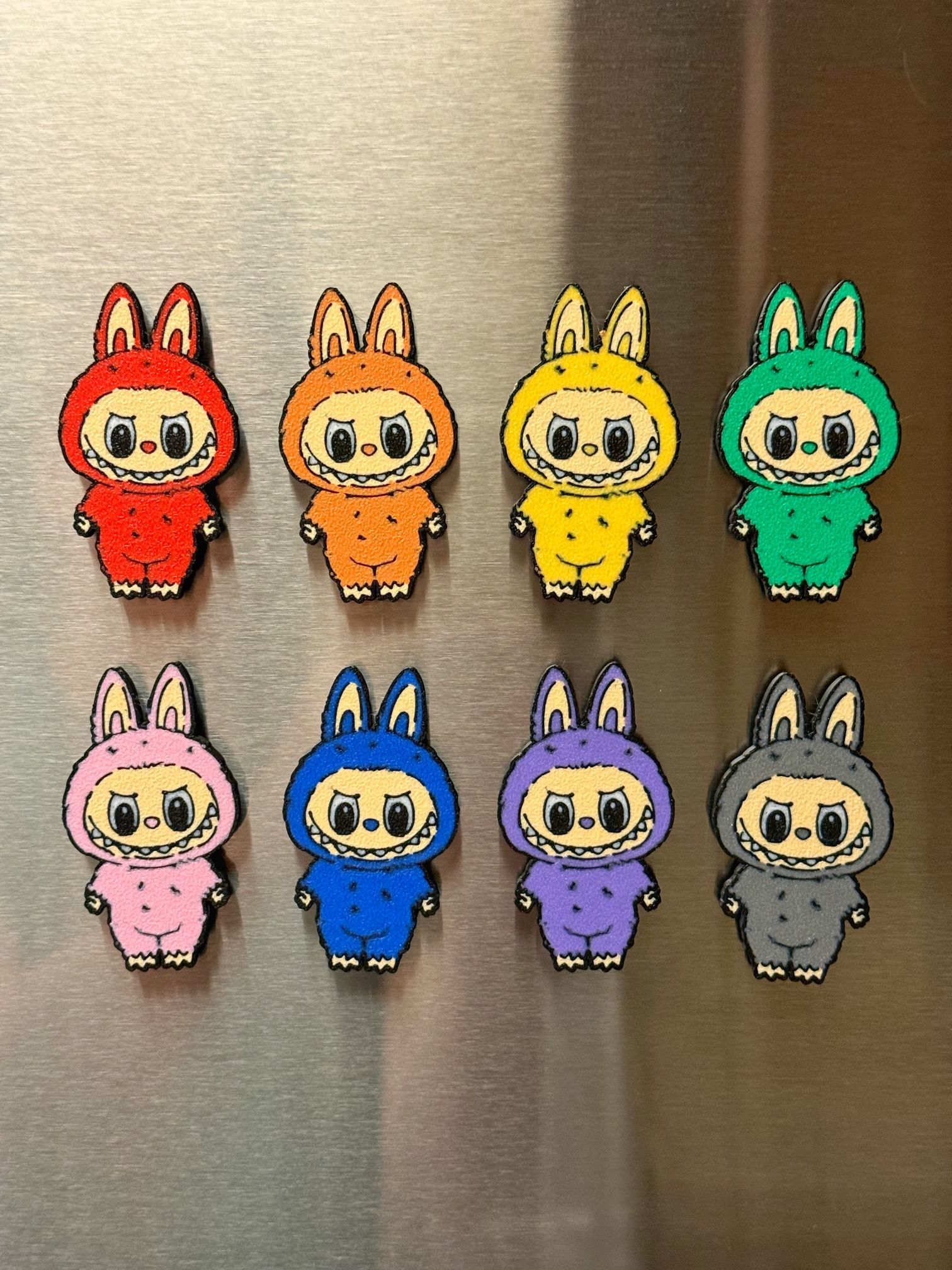 Labubu Magnet Set Of 8