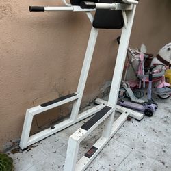 York Barbell Vertical Knee Raise W/ Dip