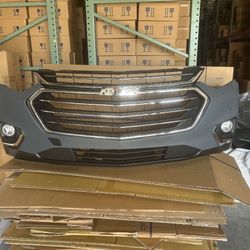 For 2018 2019 2020 2021 Chevy Traverse Complete Front Bumper Assembly With Grille Fog Lights 