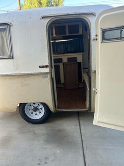 1970s scamp style fiberglass trailer 13 foot