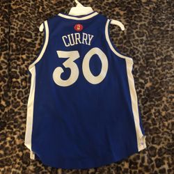 Steph Curry Christmas Youth Jersey Meduim  Adidas 