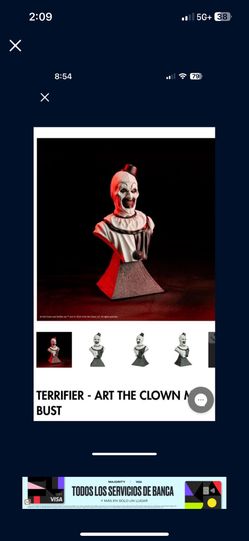 Terrifier Mini Bust