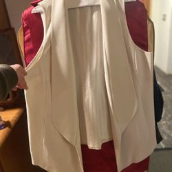 Extremely Feminine & Elegant Dressy Vest Sz 1X