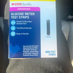 CVS Health Glucose Meter Test Strips 200 Count