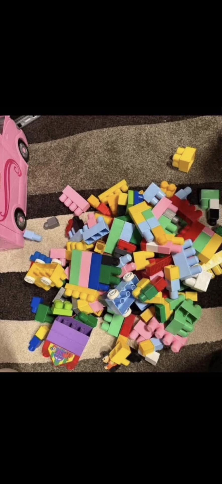 Large bag of building blocks