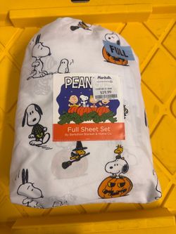 Halloween Snoopy Bedding