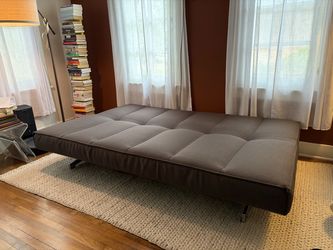 CB2 Flex Gravel Sleeper Sofa