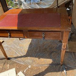 Antique Work Table Bench