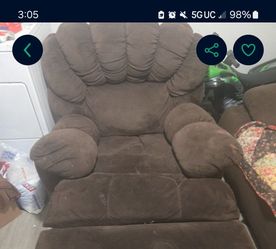 Recliner Chair And Couch Set