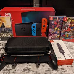 Nintendo Switch Bundle Gaming Lot Games Brand New
