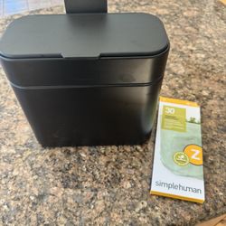 Simple Human Compost caddy , Black 