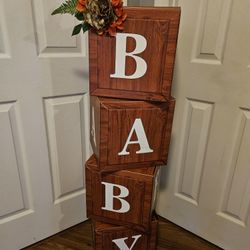 Baby Shower Boxes (Decorated)