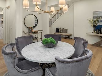 Velvet Dinning Chairs - set of 8