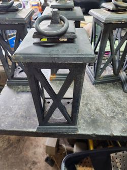 Cast iron lanterns