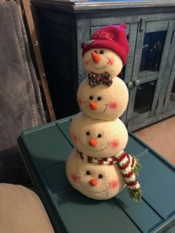 Snowman decor