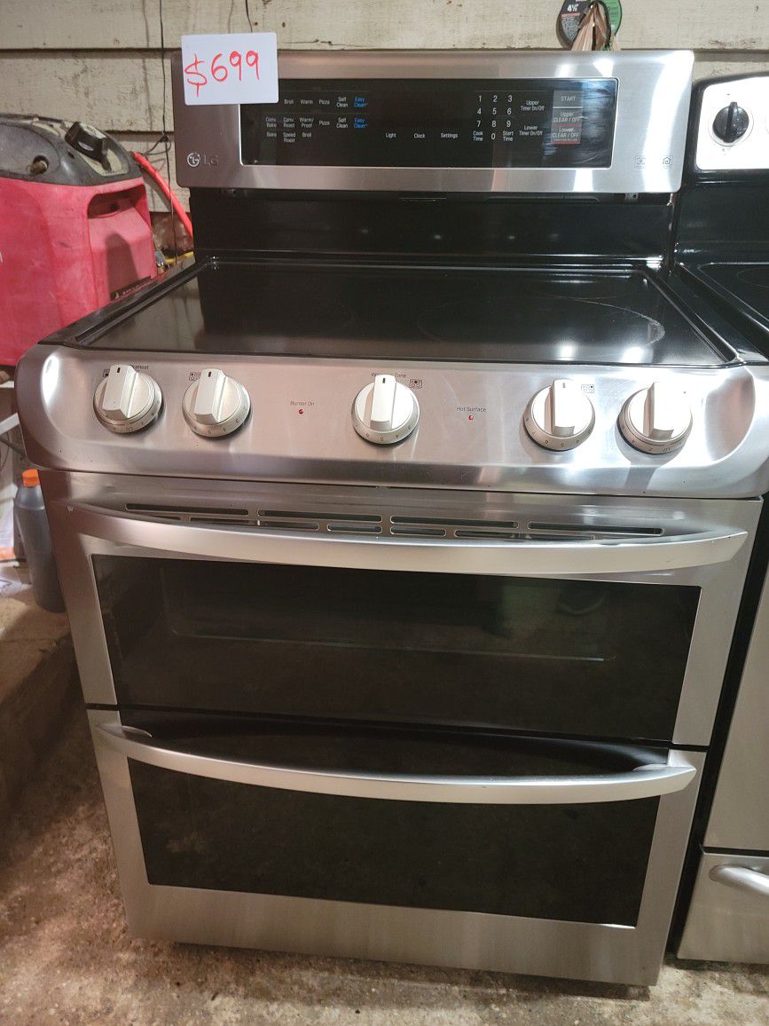 Stainless Steel LG Electric Stove ( Double oven)