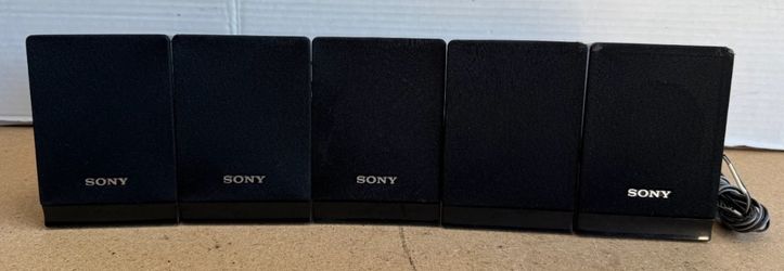 Sony Surround Sound Speaker Set - One SS-CT121 Center - Four SS-TS121 Left/Right